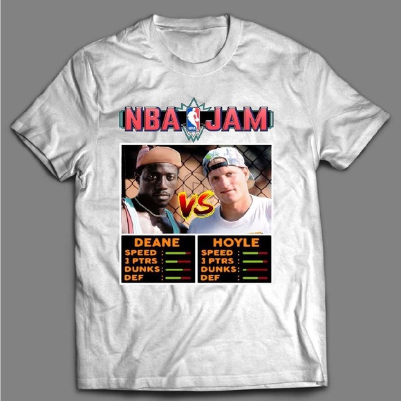 NBA JAM White Men Can’t Jump Shirt - Picture 1 of 1